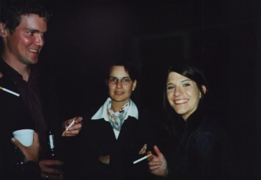 Tobias Martin, Nicole Holzh&auml;user (geb. Scherer) und Miriam Kn&ouml;ss